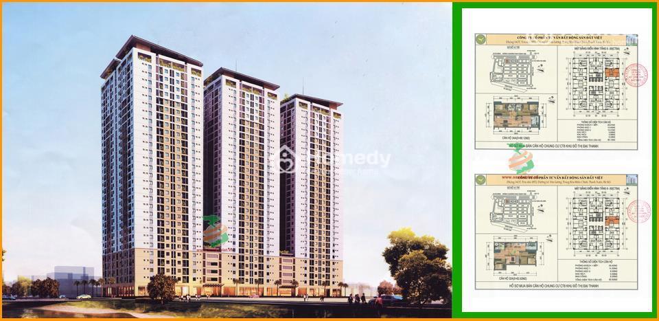 Mặt bằng Khu đô thị mới Đại Thanh