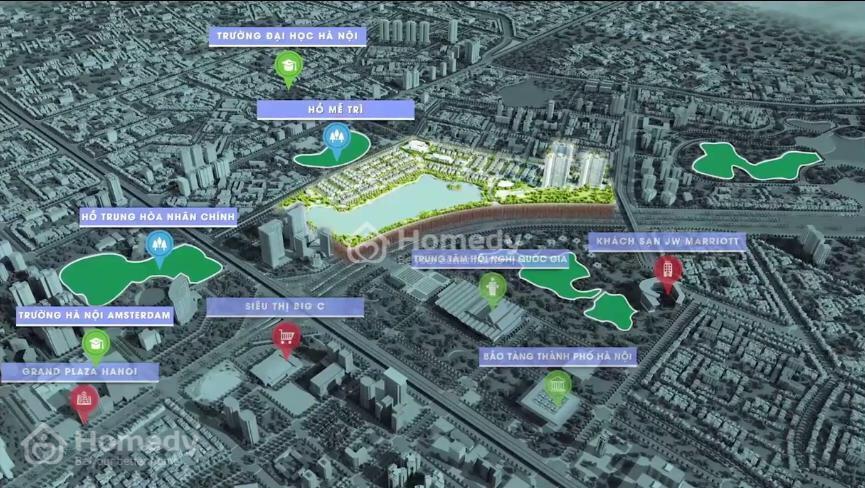 Vị trí liên kết vùng dự án Vinhomes Green Bay