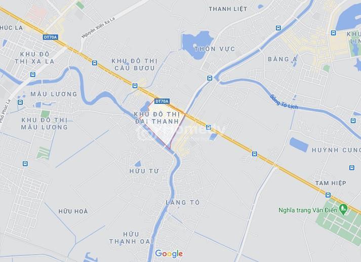 Vị trí Khu đô thị mới Đại Thanh