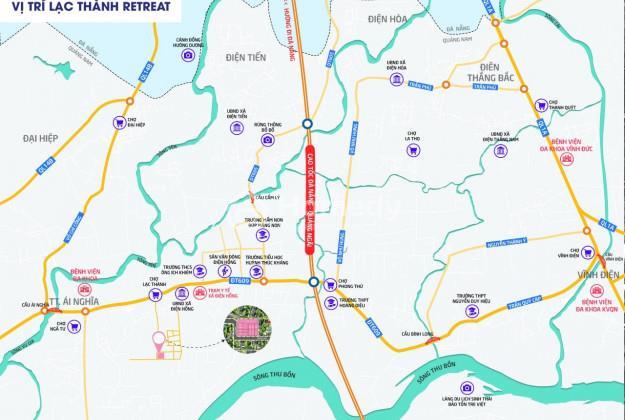 Vị trí Lạc Thành Reatreat