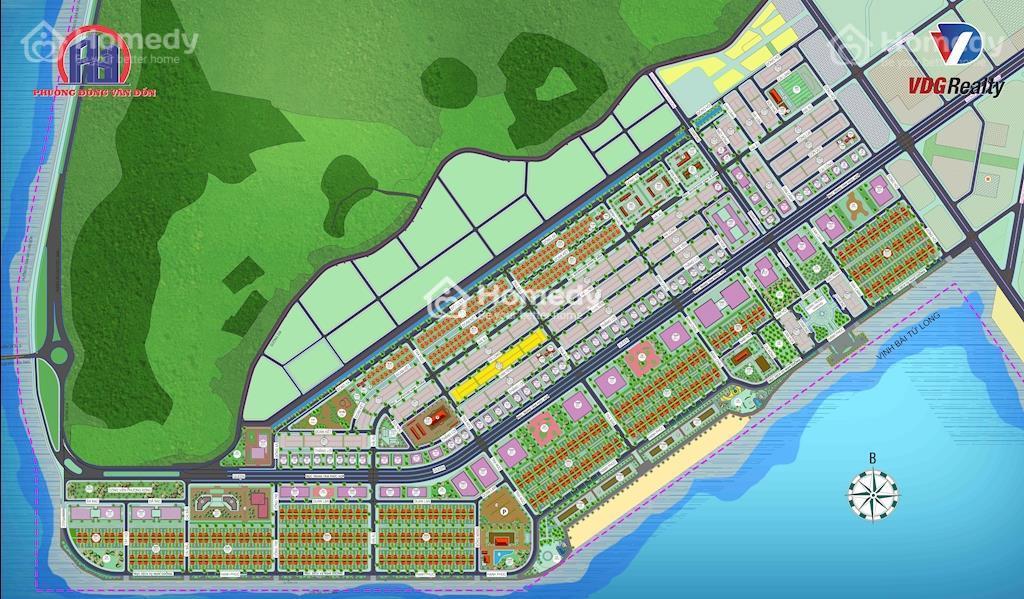 Mặt bằng Khu đô thị Phương Đông Vân Đồn