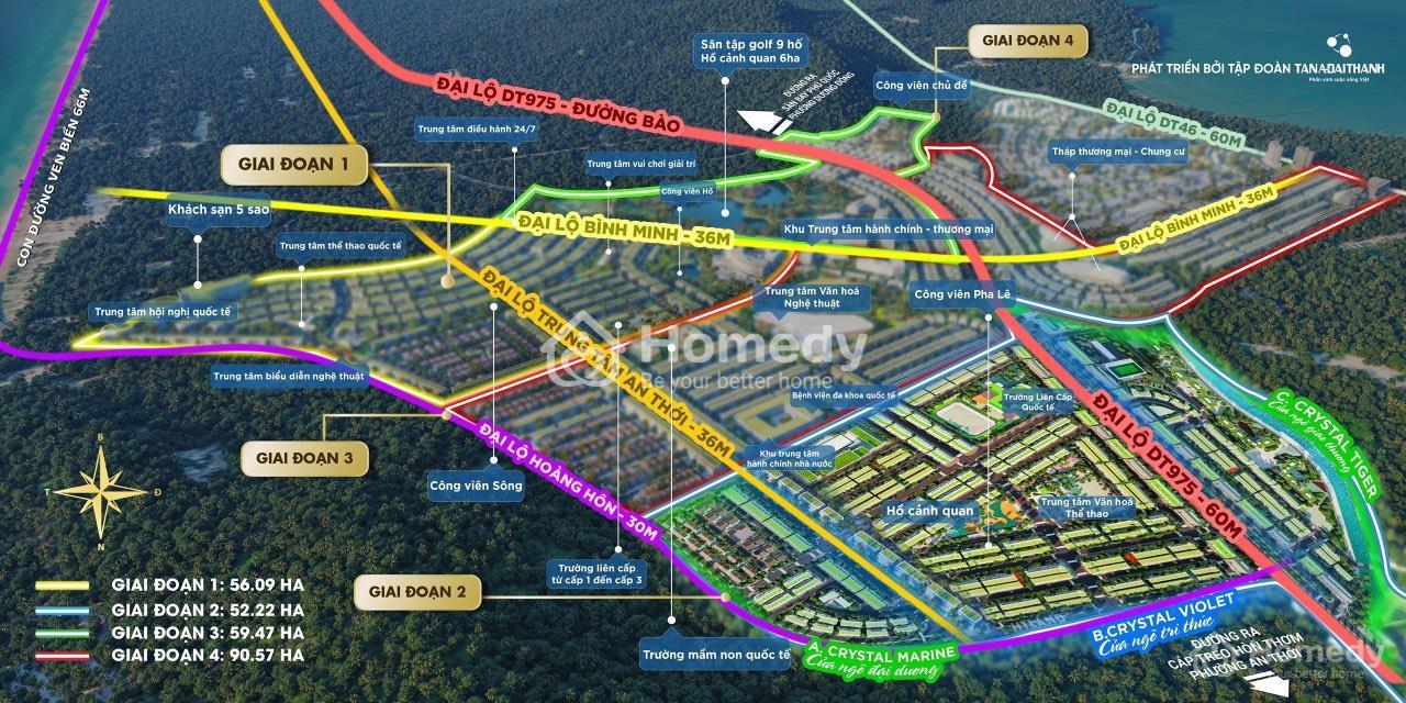 Mặt bằng Meyhomes Capital Phú Quốc