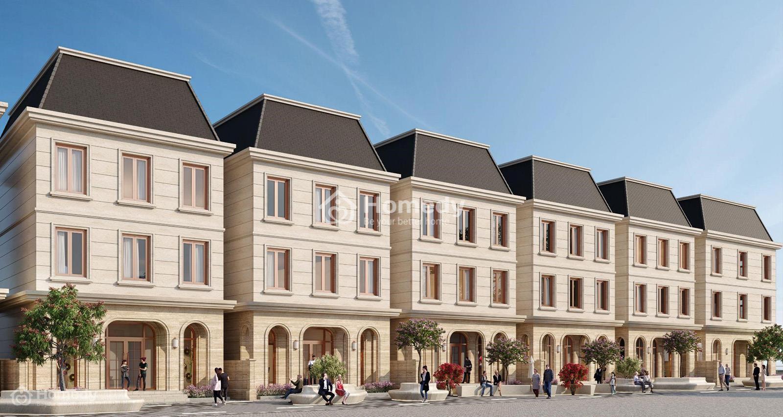 Phối cảnh Boutique Villas - 3,5 tầng thuộc các Block BT1,2