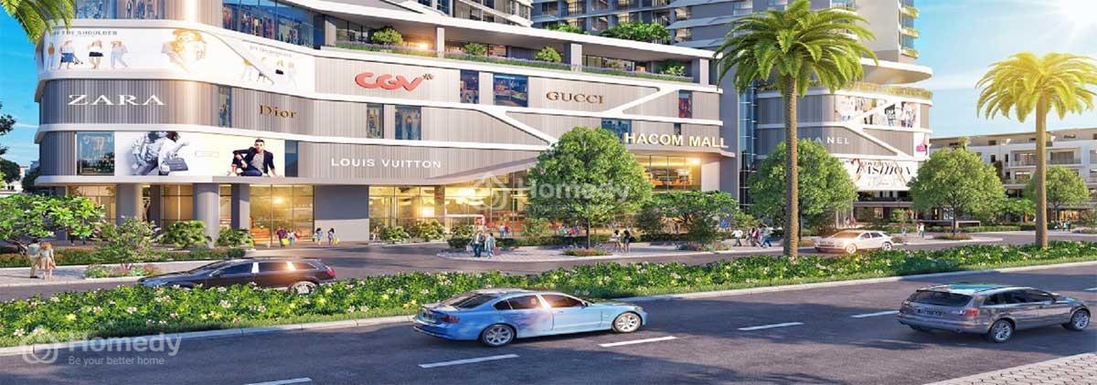 Tiện ích dự án Hacom Mall