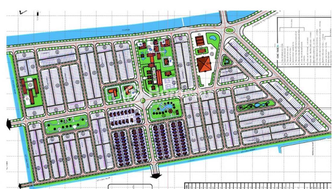 Mặt bằng The Venice City Hậu Giang