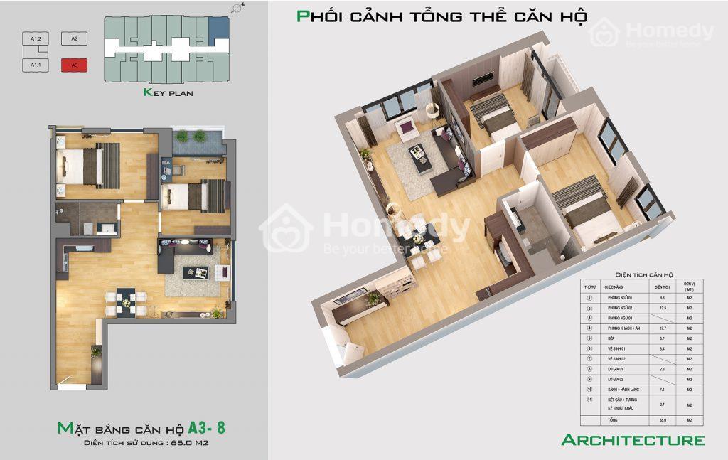Mặt bằng THT New City