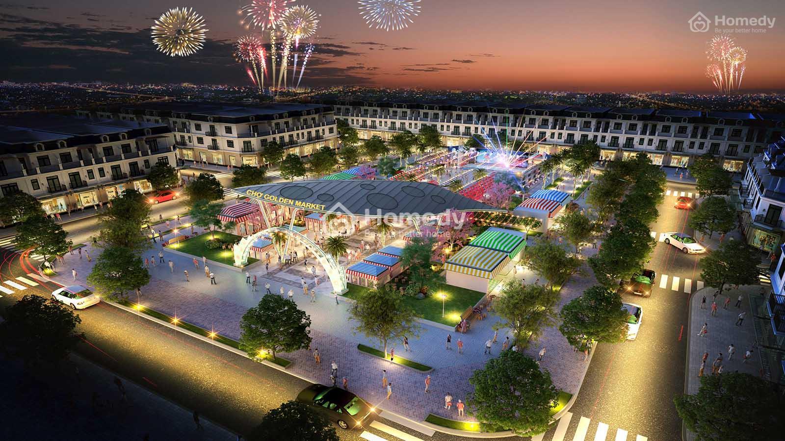 Chợ Golden Market dự án Phúc Hưng Golden