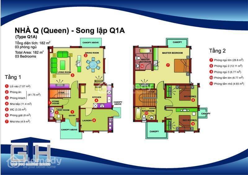 mat-bang-biet-thu-song-lap-du-an-thu-duc-garden-homes