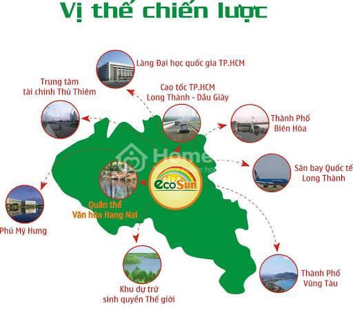 vị trí dự án ecosun